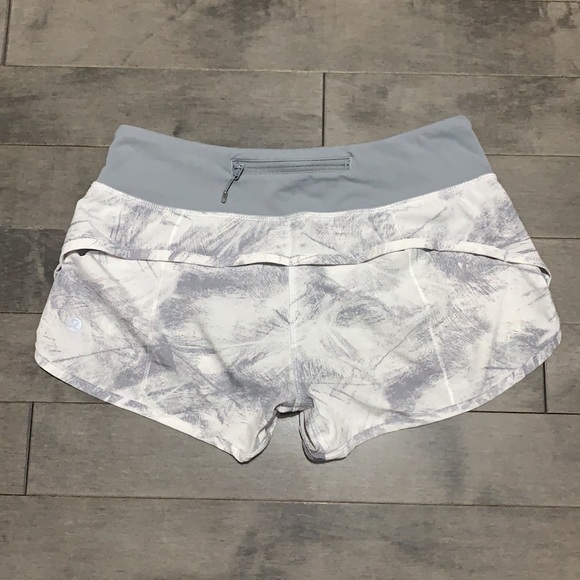 Lululemon Speed Short 2.5” - Breeze By White Light Cast/Light Cast - 4 - Picture 5 of 7